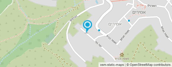 מפת הגעה אל הבקתות של מיכל - אוירה אחרת