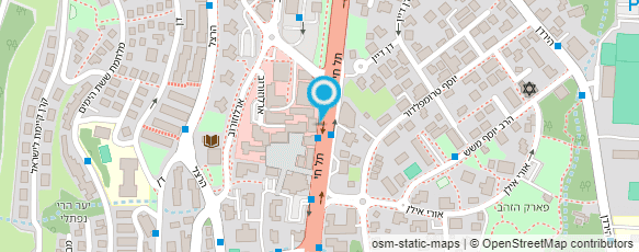 מפת הגעה אל מפעל הפיס - ברכה