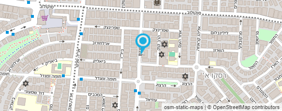 מפת הגעה אל ד"ר בורטניק אנה