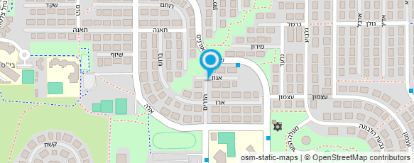 מפת הגעה אל אסם קובי- גרר רעות