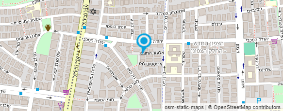 מפת הגעה אל ד"ר אסמן אריק