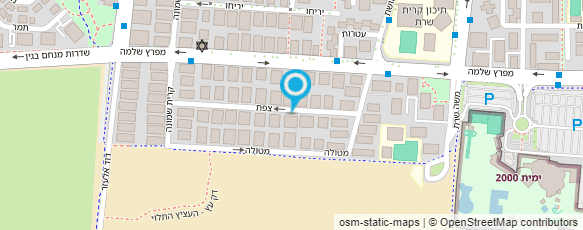 מפת הגעה אל מוניקה סימן טוב - קוסמטיקאית