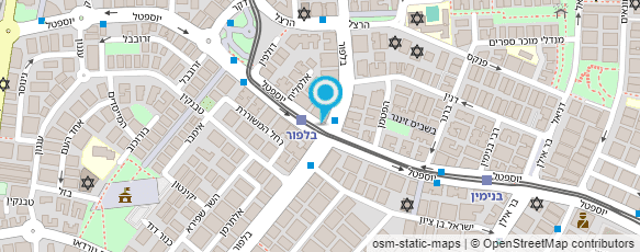 מפת הגעה אל פרחים זה אבי