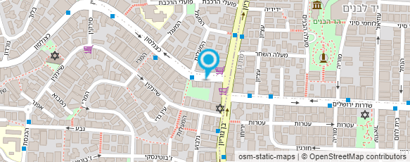 מפת הגעה אל מראות קריסטל