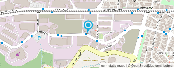 מפת הגעה אל ד"ר תדמור עופר