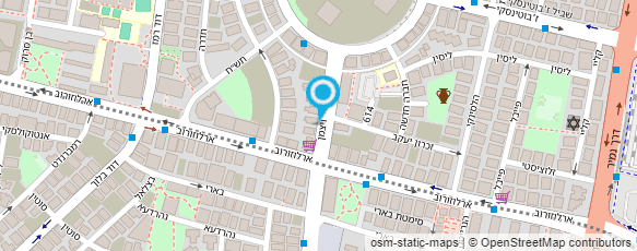 מפת הגעה אל גולדשמידט אילנה