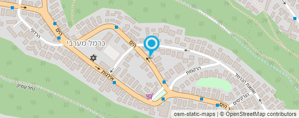 מפת הגעה אל קירשטיין מיכאל מפת הגעה אל קירשטיין מיכאל