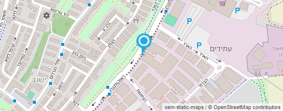 מפת הגעה אל אר. אנ. די. שרותי תפעול בע"מ