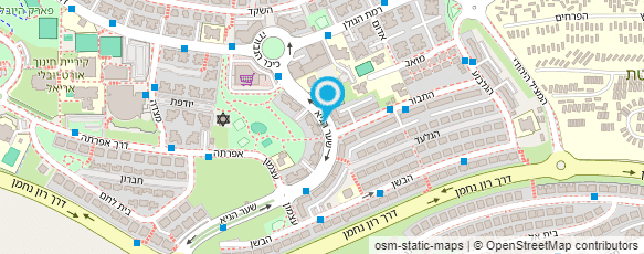 מפת הגעה אל צדוק קובי