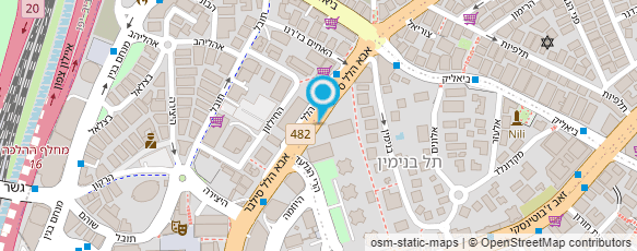 מפת הגעה אל א.ד.ר שרותים ואבטחה בע"מ