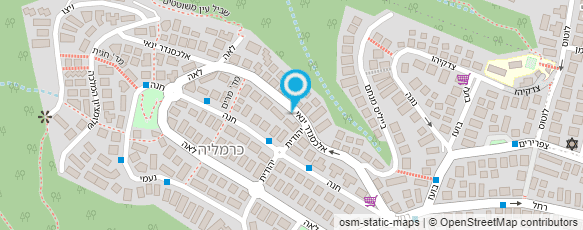 מפת הגעה אל פרבר עמוס