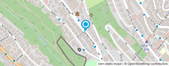 מפת הגעה אל מספרת פיפי - Fifi Hairstyle