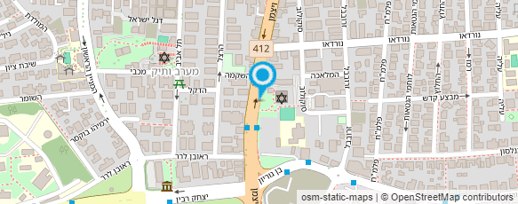 מפת הגעה אל מאור-קשלס - משרד עו"ד