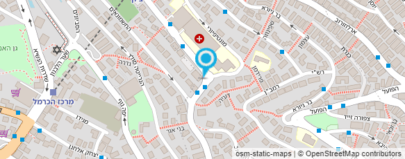 מפת הגעה אל ההסתדרות הרפואית בישראל-בית הרופא