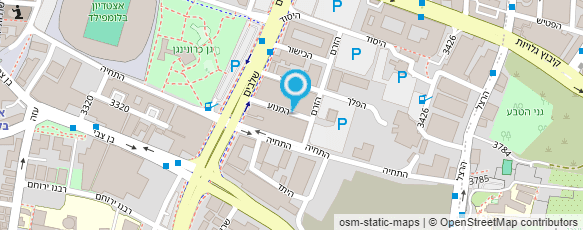 מפת הגעה אל מוסך אקשטיין מפת הגעה אל מוסך אקשטיין