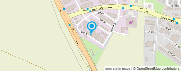 מפת הגעה אל תחנת דלק פאי אנרגיה ישראל בע"מ