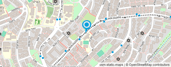 מפת הגעה אל האולפנה התורנית לאומנויות בירושלים