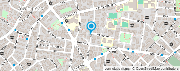 מפת הגעה אל עמותת מעגן