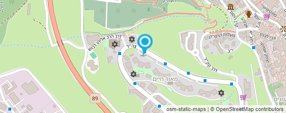 מפת הגעה אל מעון יום מאור חיים