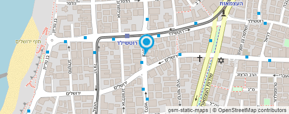 מפת הגעה אל י.מ. תכשיטים - דבוש