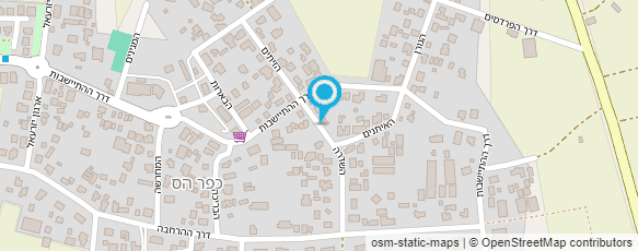 מפת הגעה אל שירותי בריאות כללית