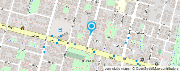 מפת הגעה אל שירותי בריאות כללית