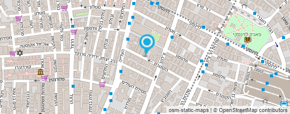 מפת הגעה אל חניון הקונגרס