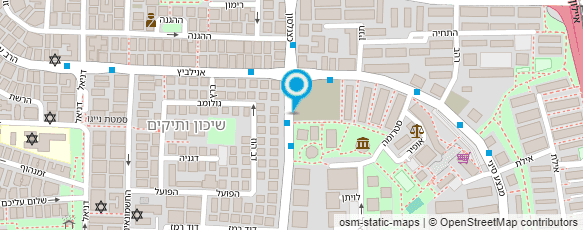 מפת הגעה אל ד"ר לובובסקי אלכסנדר