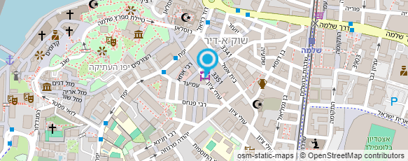 מפת הגעה אל מזנון דני