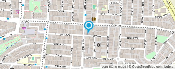 מפת הגעה אל ד"ר סגל פנינה