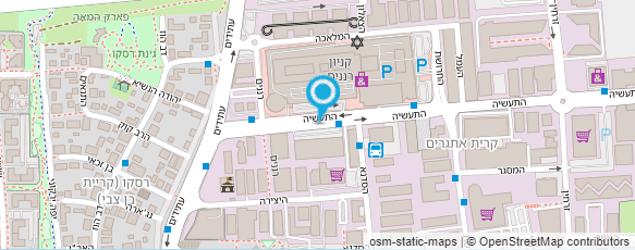 מפת הגעה אל פיאט - אולם תצוגה