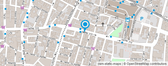 מפת הגעה אל קיוסק נטלי