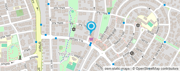 מפת הגעה אל מיכל האן - האנ'ס פרוייקטים