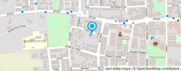 מפת הגעה אל פיצה זזה