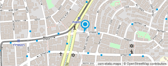 מפת הגעה אל מעדנית דוד