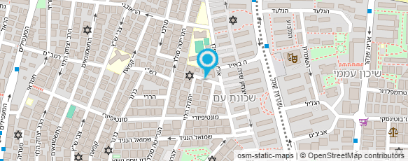 מפת הגעה אל טיפת חלב מוקד עירוני