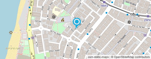 מפת הגעה אל ד"ר וינברג שמעון