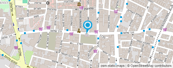 מפת הגעה אל בצלאל