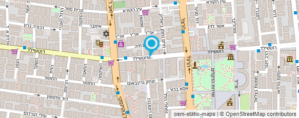 מפת הגעה אל ש.א.ס. דור 2000 כח אדם שמירה ונקיון בע"מ