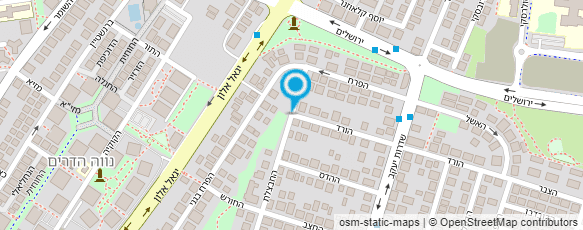 מפת הגעה אל נומי קדוש - רפלקסולוגית בכירה