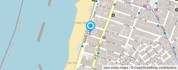 מפת הגעה אל לה קלוב מדיטראנה (ישראל) בע"מ