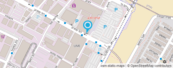 מפת הגעה אל סודה לימון ילדים ונוער