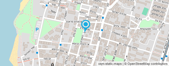 מפת הגעה אל תיכון עירוני ל"ב "אג'יאל"