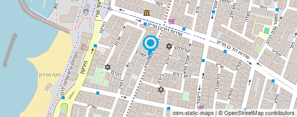 מפת הגעה אל ייצוג 1-אמנים ויוצרים בע"מ