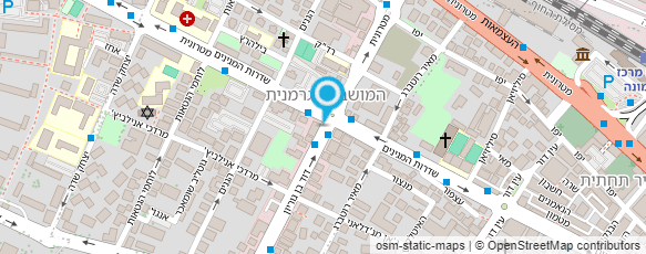 מפת הגעה אל הי-פק דיזיין-קרן ברגמן