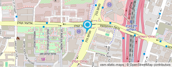 מפת הגעה אל משרד הבינוי והשיכון-מחוז מרכז