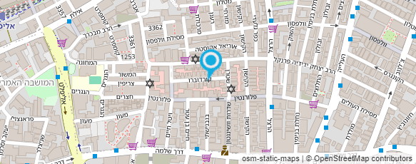 מפת הגעה אל הסטודיו של אורית אברבנאל