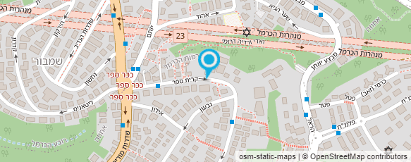 מפת הגעה אל טצה פרופ' אלישע