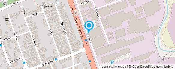 מפת הגעה אל המרכז לאבחון ושיקום מקצועי