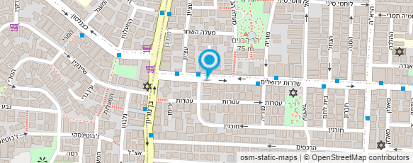 מפת הגעה אל פגי עיצוב שיער